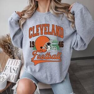 Unisex Sweater, Cleveland Browns 1946 Football Sweatshirt